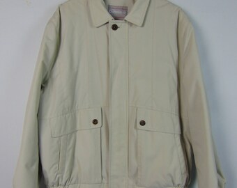 Vintage Stone Bomber Jacket