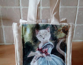 Bag marquise cat, "clean up.