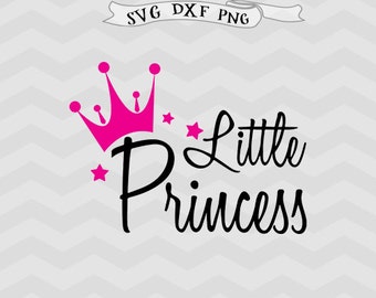Baby girl crown svg | Etsy