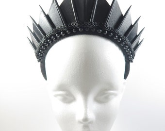 Black Blade Crown - by Loschy Designs