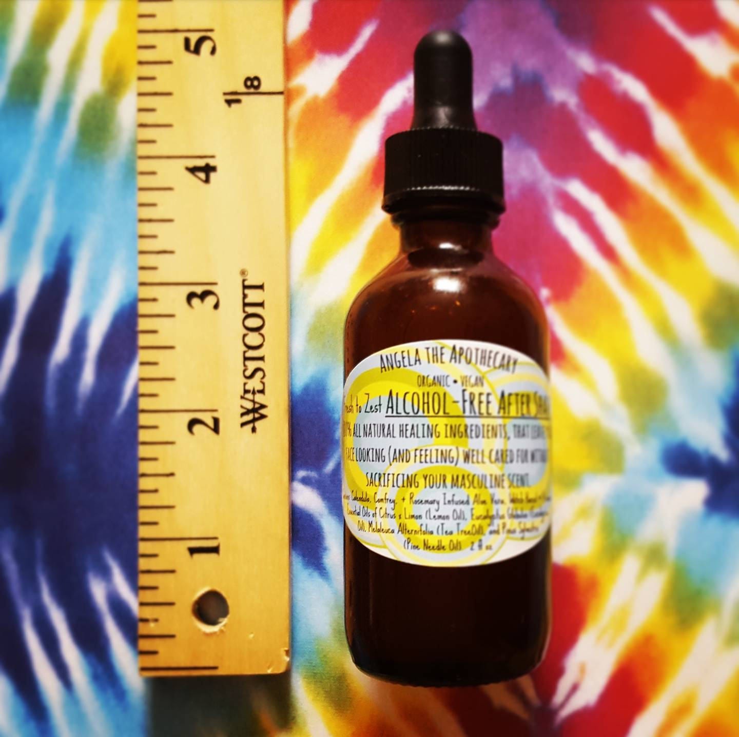 AlcoholFree Aftershave Vegan Post Shave Splash Organic