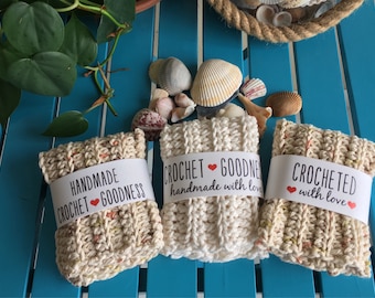 Dishcloths/100 Percent Cotton/Giving Back/Dishcloth/Washcloth/Save the planet/Reuse/Recycle/Scrubby