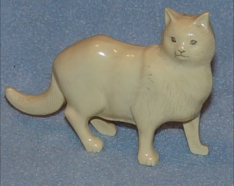 Vintage Plastic Hav A Toy Standing Cat Rattle Toy