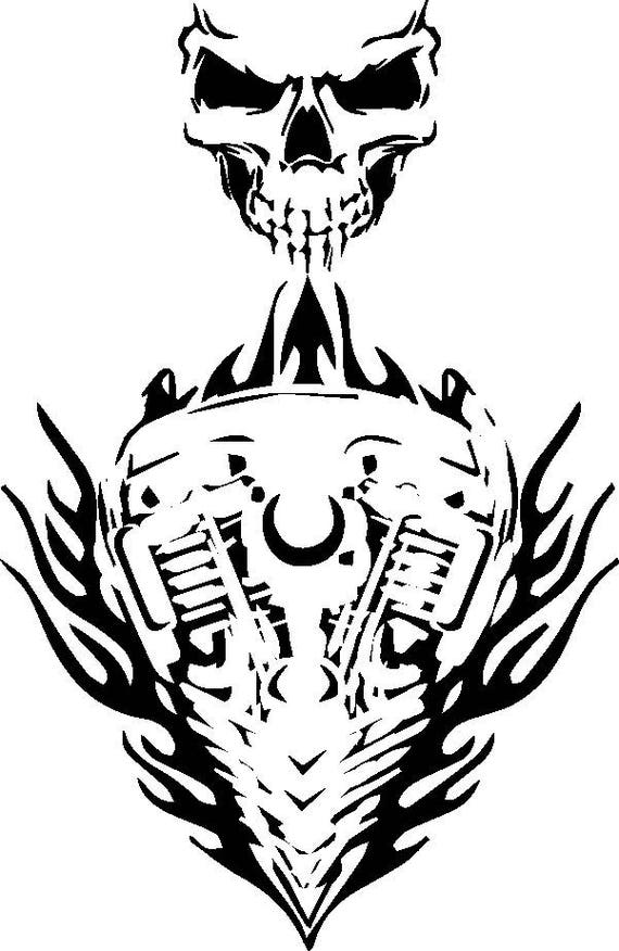 Harley Davidson svg skull svg Harley vector Harley Davidson