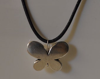 Silver Butterfly Necklace