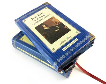 Jane Eyre Purse, Charlotte Brontë, Change wallet made out of a book, Gift for Jane, Book purse, I love Jane Eyre! “Reader, I made it”