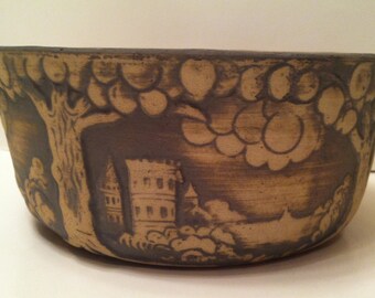 Redwing Brushware Bowl 1920's