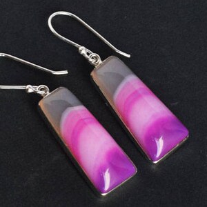 Trendy Agate Gemstone Designer Earring, 925 Solid Sterling Silver, Gemstone Jewellery Suppliers, New Gift For Women, Girls Earring, FSJ-1152