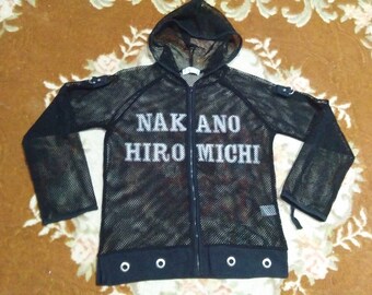 vintage nakano hiromichi sweater hooded for womens fits to size xs