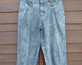 Ladies Vintage High Waisted Denim Jeans >> W26