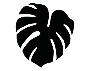 Reversible A5 Cheese Plant Chalk Paint Stencil