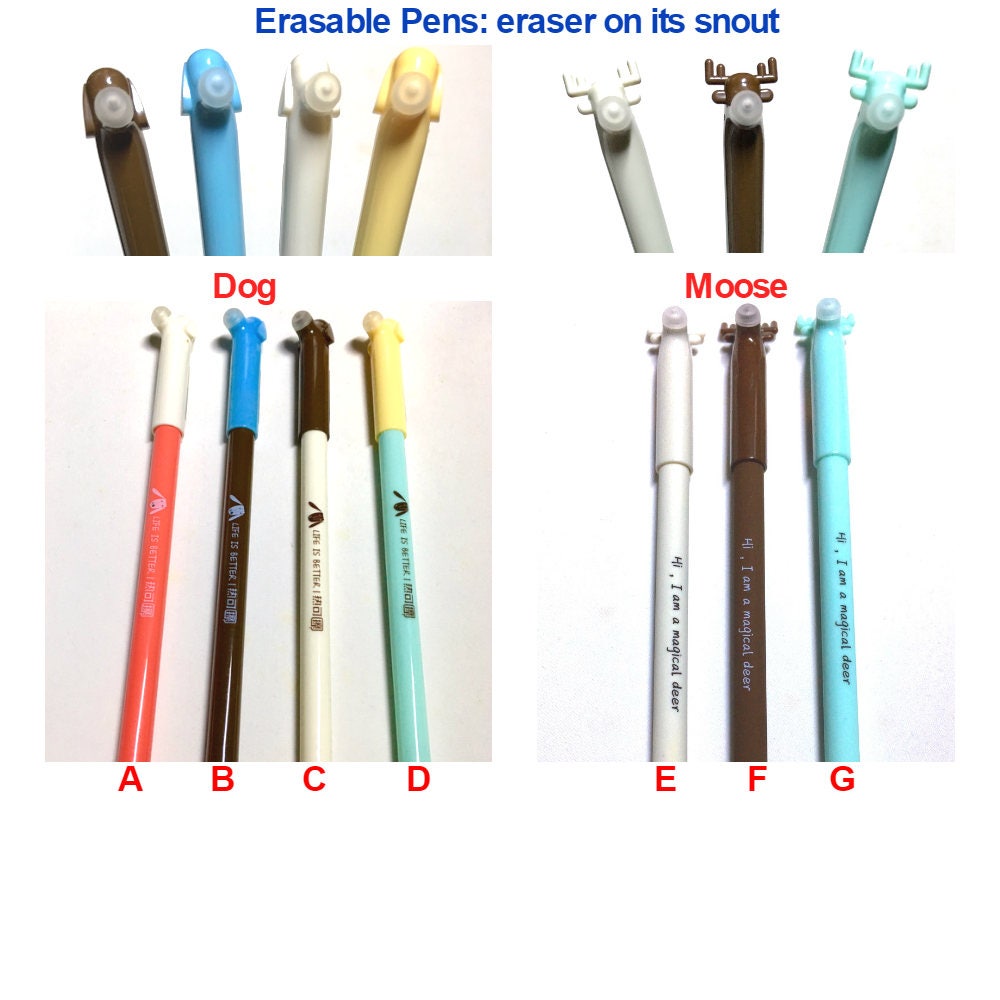 Good Quality & Cute Erasable Pens