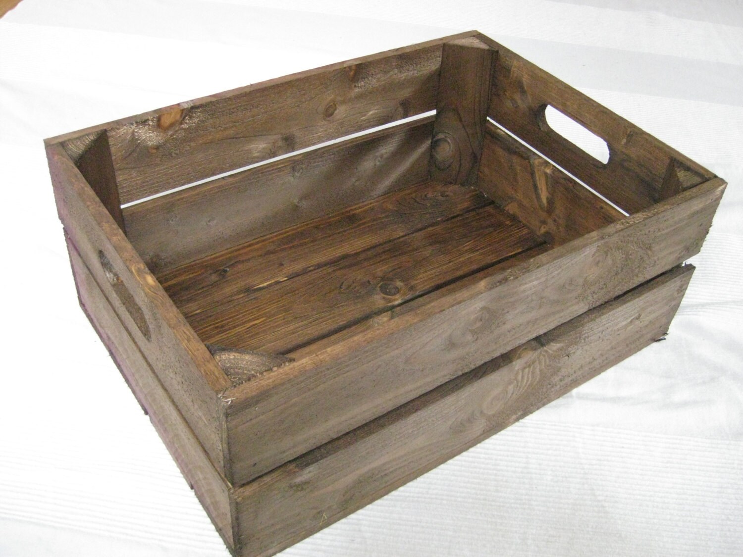 Handmade Wooden Crates Dark Brown FLAT SHIPPING FEES Excellent Quality Handmade Wooden Crates Dark Brown FLAT SHIPPING FEES Excellent Quality