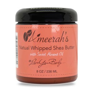 Whipped Shea Butter & Sweet Almond Oil (8 Oz) - Create Your Own Body Butter - Choose Essential Oils, Carrier Oils and Fragrance