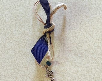 Tied Navy Martyrika Bracelets-Made to Order