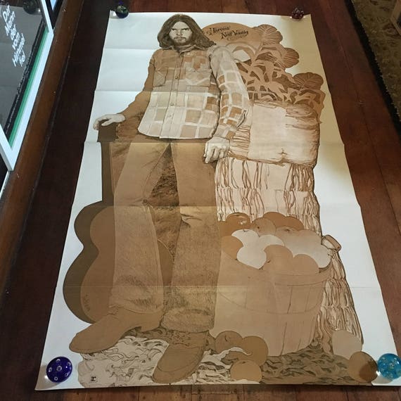 neil young harvest poster