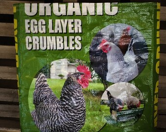 Chicken Feed Bag Tote