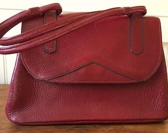 Red Leather Purse, 1970s