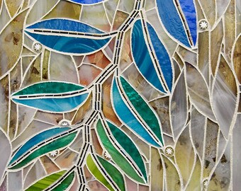 Drake Elm mosaic 11x14 - Matted Giclée Fine Art Print