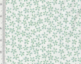 Baby Sprinkles - Per Yard - Quilting Treasures - Nicole Tamarin - Flowers on White