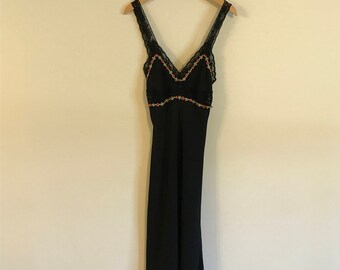 Vintage Betsey Johnson Lace Slip dress