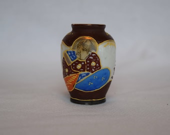 Occupied Japan Miniature Satsuma Vase