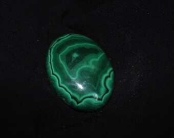 Malachite n ° 1, 40 * 30mm cabochon