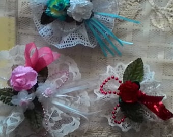 Beautiful lace ornaments