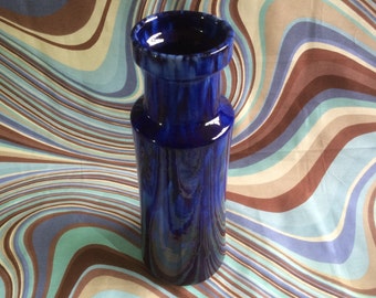Mid Century Vintage West German Scheurich Vase. Unusual color