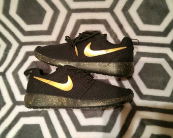nike roshe run black gold oreo nike roshe run black gold oreo