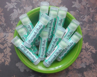 Shamrock Shake Vegan Lip Balm - Sweet Vanilla Mint