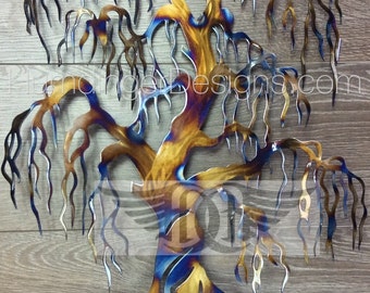 9th Anniversary (Willow) Gift Tree of Life Willow Tree Wall Decor