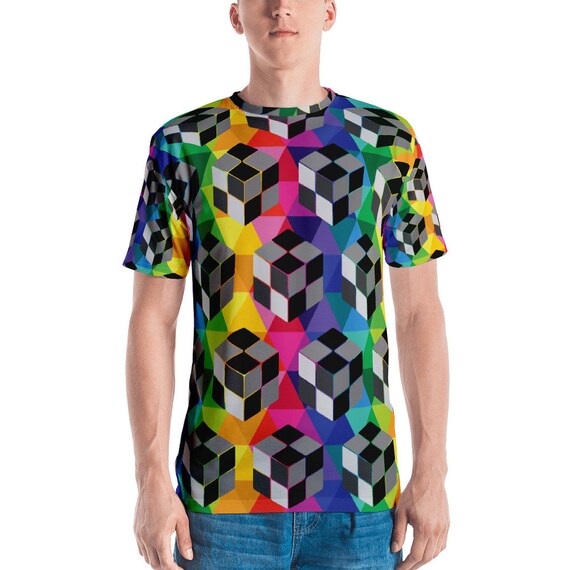 Men's T-shirt Cube Tshirt