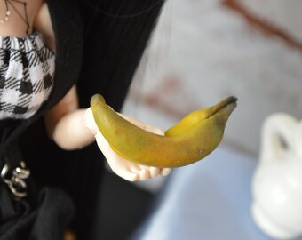 Banana miniature for dolls