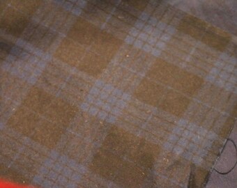 5 Flannel Black and Blue Plaid 5