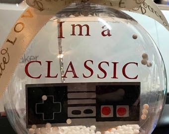 Nintendo Classic controller ornament