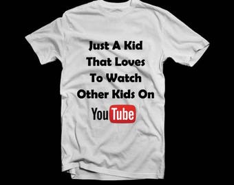 kids youtube shirt