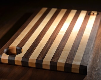 Walnut and Maple Cutting Board