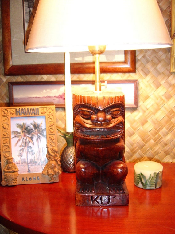 Tiki Ku Table Lamp