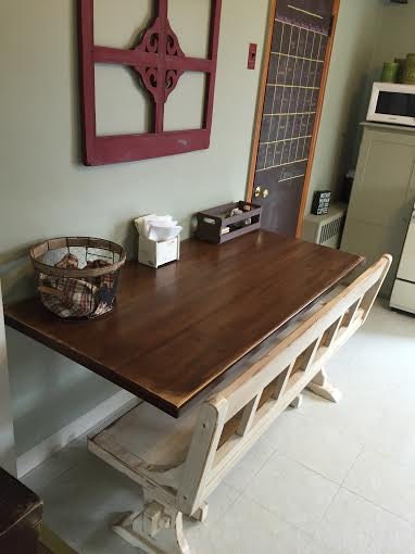 vintage buffet, stained top, stained wood, woodtone, shabby chic, rustic, farmhouse, vintage, cottage, country