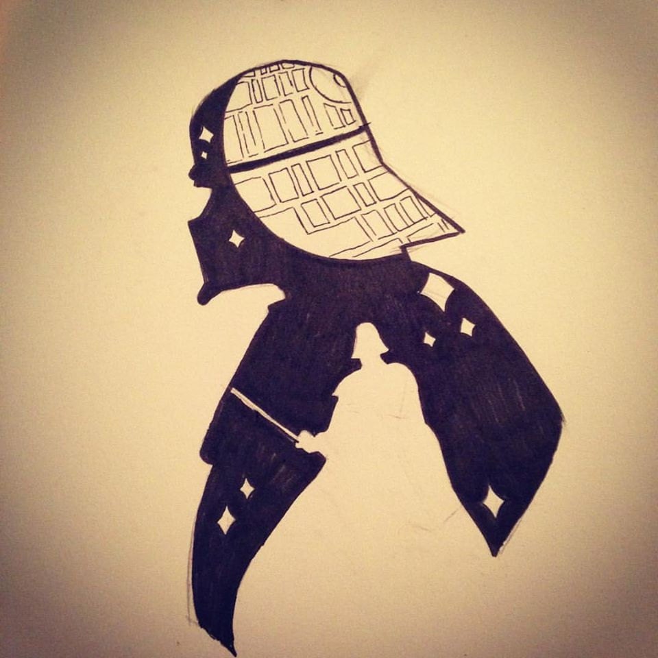 Ink Pen Sketch.