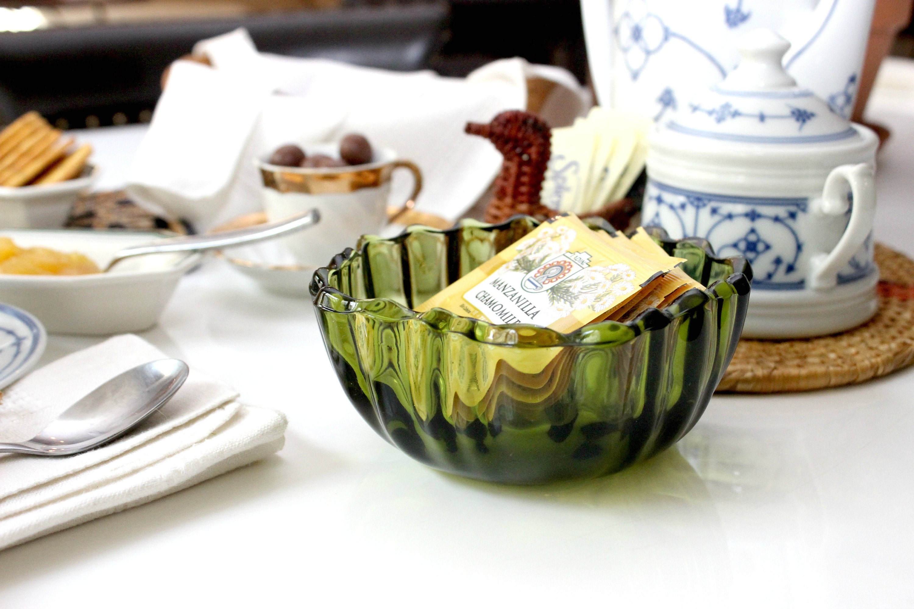 Harvest Tea Collection by Mendez Manor. A gathering of 11 items perfect for an autumn tea setting!