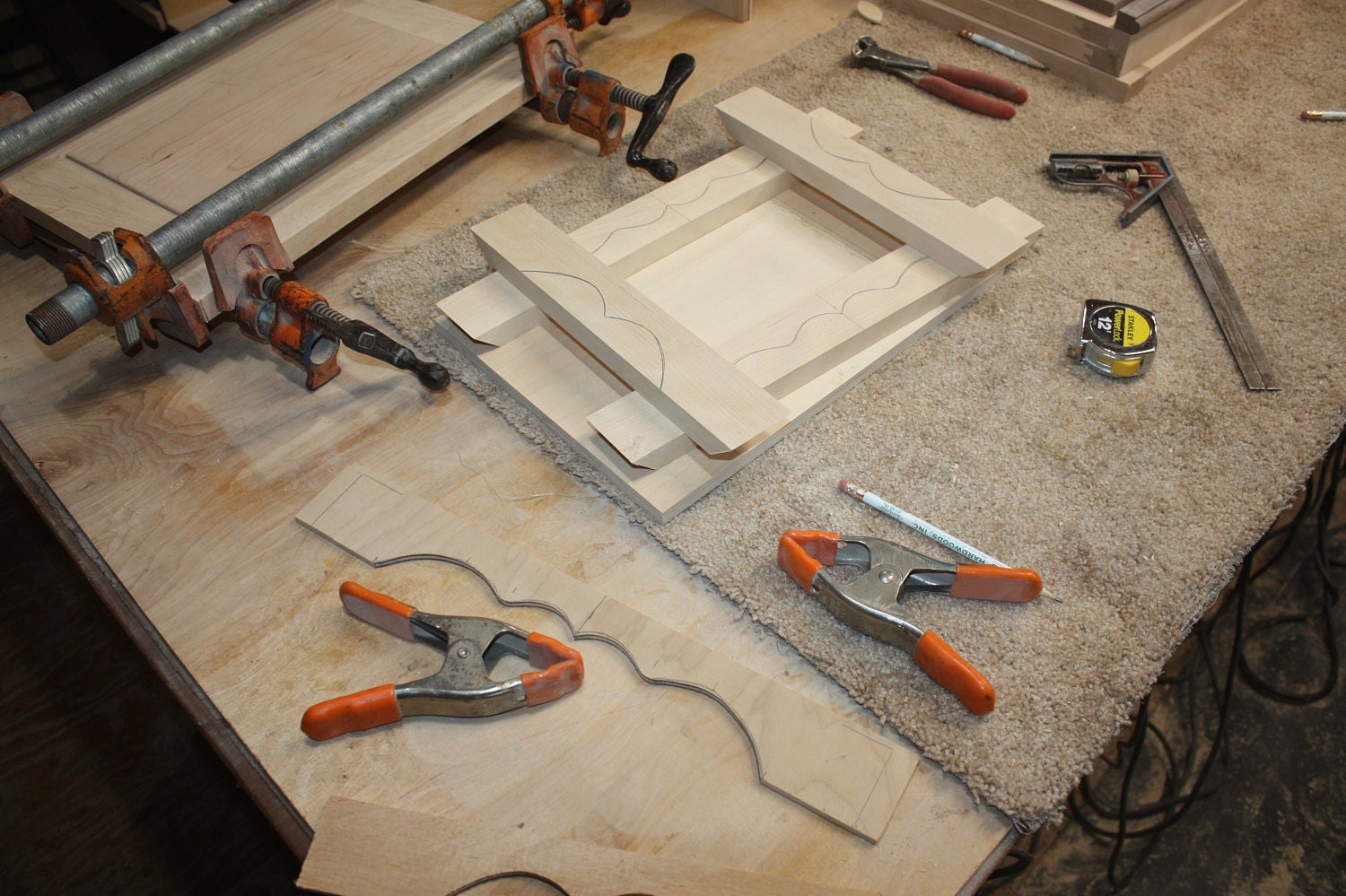 Making a base for a Large Jewelry Box
