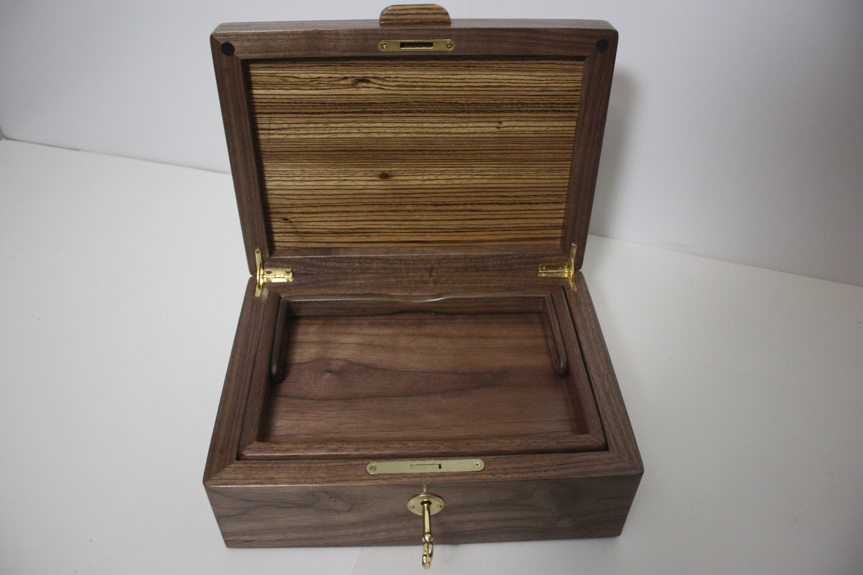 Walnut Box with Lift Out Tray