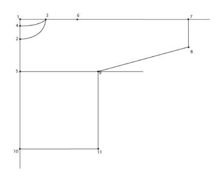 Smock pattern drafting instructions