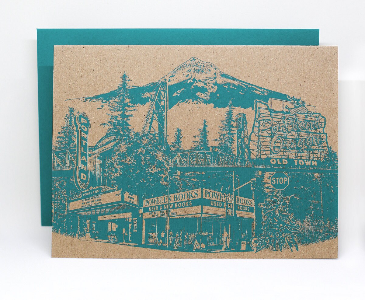 New Portlandmark A6 Notecard