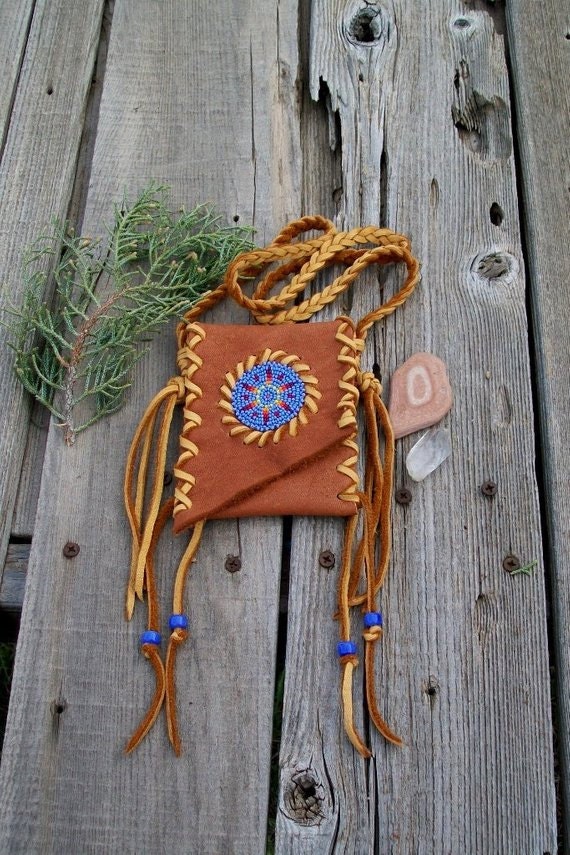 Beaded Amulet Bag