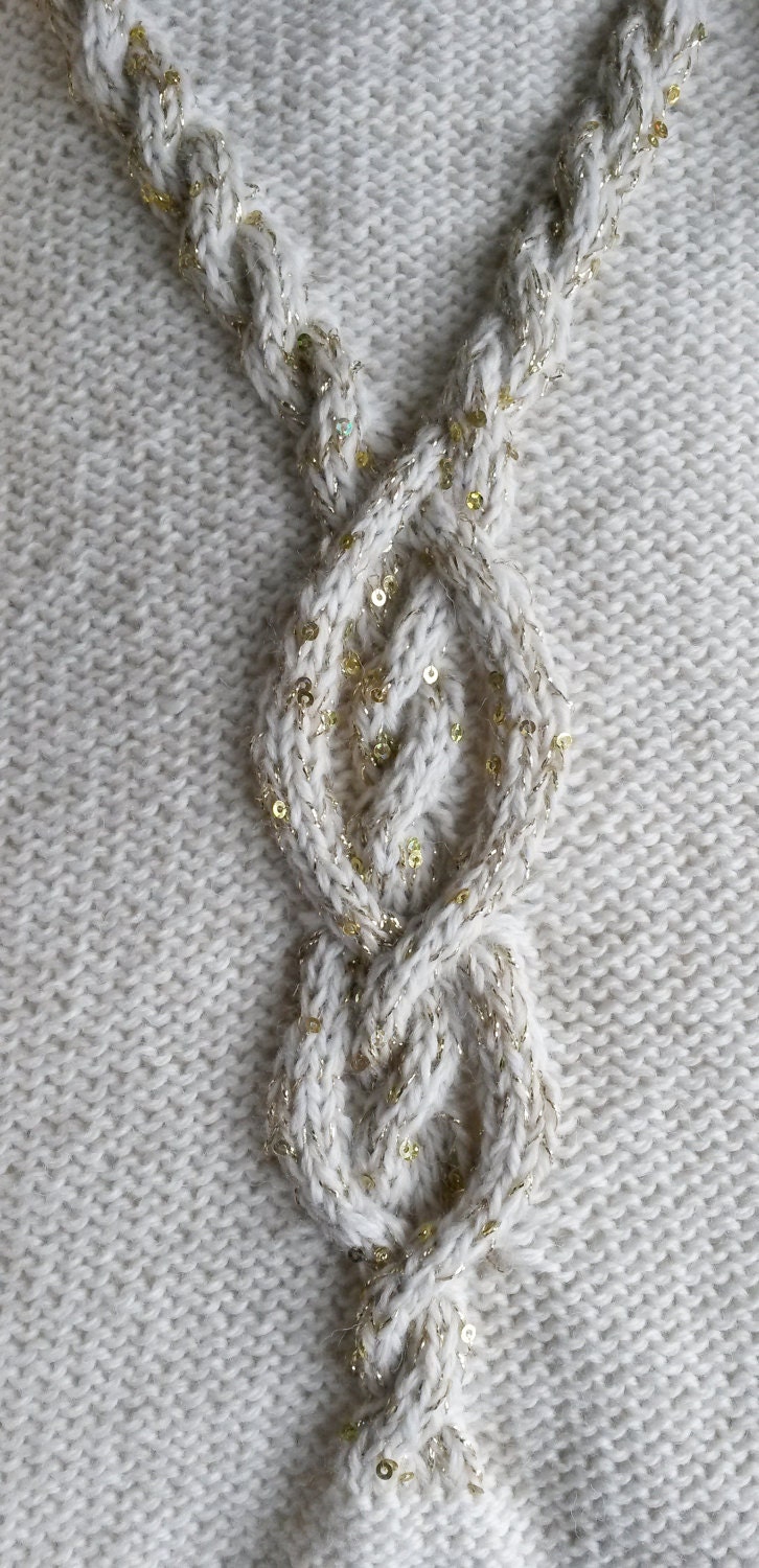 Cable twist pattern of my own design.
