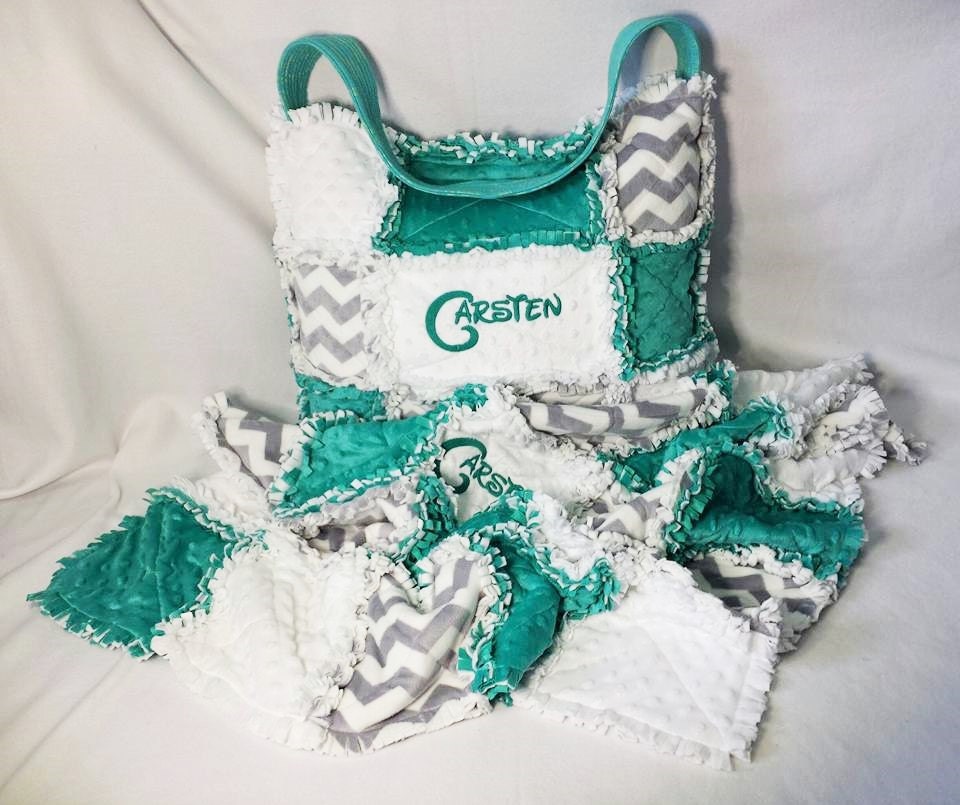 Custom Made Diaper Bags and Blankets