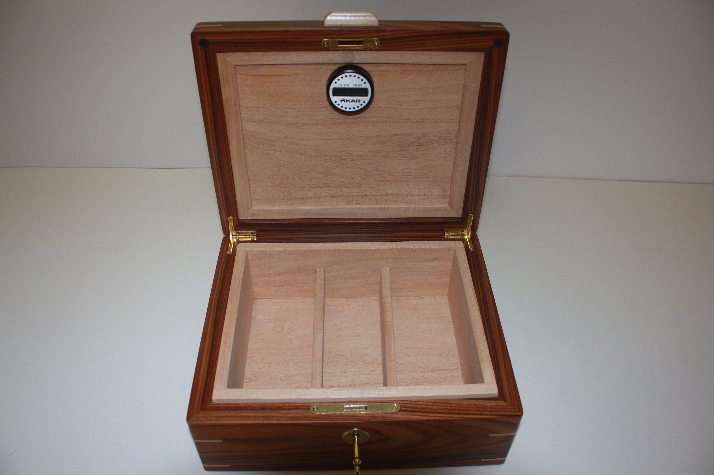Morado/Bolivian Rosewood Humidor with Honduras Mahogany Lining